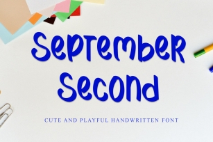 September Second Font Download