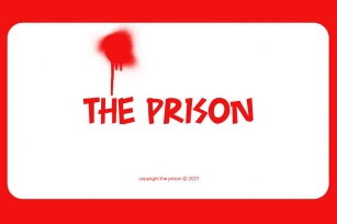 The Prison Font Download