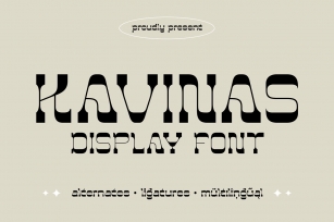 KAVINAS Font Download