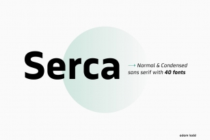 Serca Family Font Download