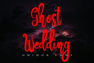 Ghost Wedding Font Download