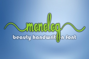 Monolog Font Download