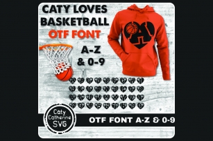 Caty Loves Basketball Font Download