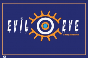 Evil Eye II Font Download