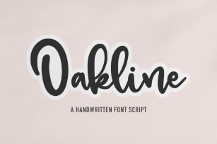 Oakline Font Download