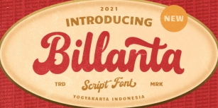 Billanta Font Download