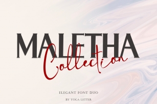 Maletha Collection Font Download