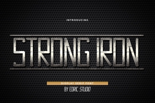 Strong Iron Font Download