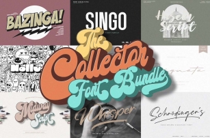 The Collector Bundle Font Download