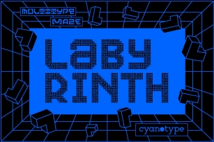 MultiType Maze Labyrinth Font Download