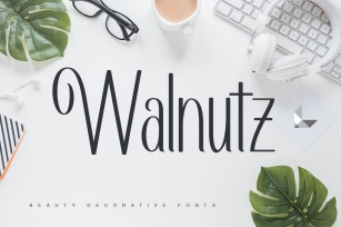 Walnutz - Beauty Decorative Fonts Font Download