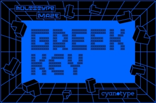 MultiType Maze Greek Key Font Download