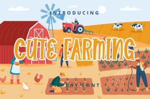 Cute Farming Font Download