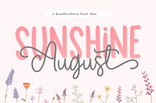 Sunshine August Font Download