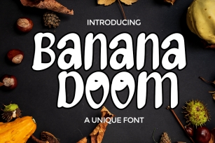 Banana Doom Font Download