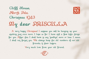 Tolkien's Christmas Letters fonts Font Download