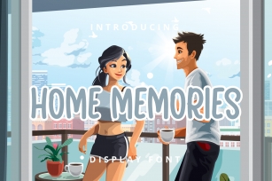 Home Memories Font Download