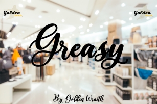 Greasy Font Download
