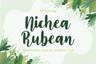 Nichea Rubean Font Download