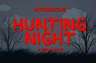 Hunting Night Font Download