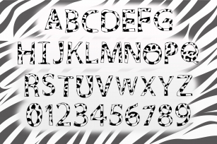 Like Zebra Font Download