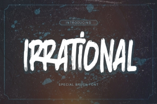 Irrational Font Download