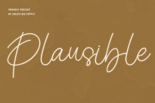 Plausible Handwriting Font Download