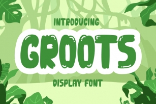 Groots - Display Font Font Download