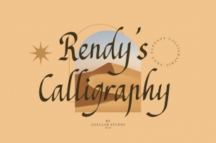 Rendy's Calligraphy - A Fashionable Font Font Download