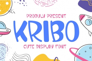 Kribo - Quirky & Cute Display Font Font Download