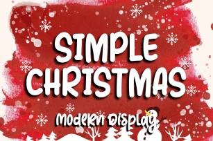 Simple Christmas Font Download