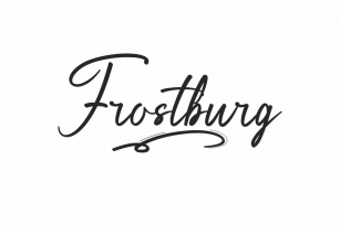 Frostburg Font Download