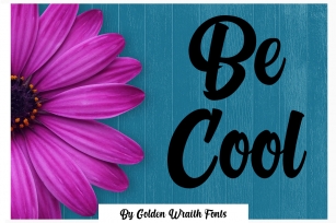 Be Cool Font Download