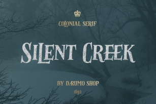 Silent Creek Vintage Serif Font Download
