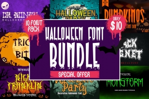 Halloween Bundles Font Download