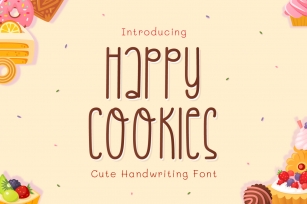 Happy Cookies Font Download