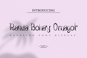 Randa Bohay Omagot Font Download