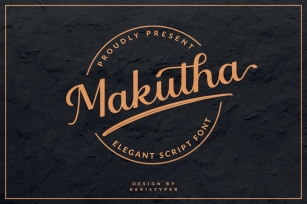 Makutha Script Font Font Download