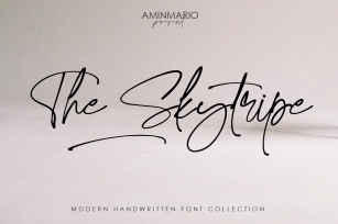 The Skytripe Font Download