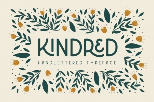 Kindred Handlettered Typeface Font Download