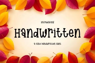 Handwritten Font Download
