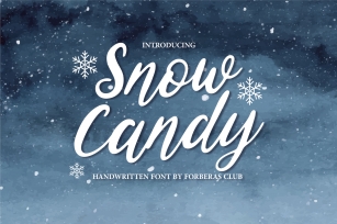 Snow Candy Font Download