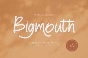 Bigmouth Casual Business Font Font Download