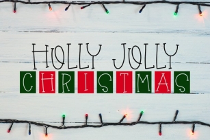 Holly Jolly Christmas Font Download