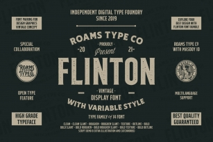 Flinton Family Font Download