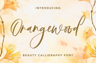 Orangewood Font Download