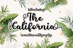 the California Font Download