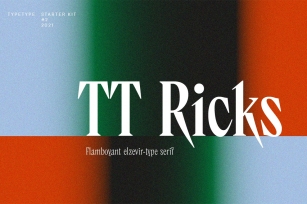 TT Ricks Font Download