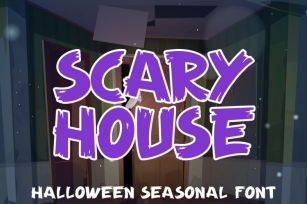 Scary House Font Download