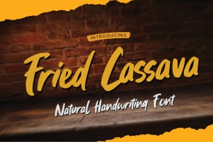 Fried Cassava Font Download